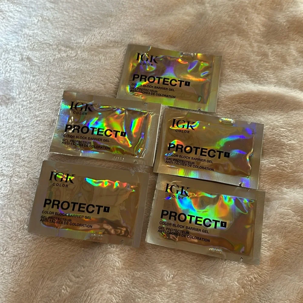 IGK Protect Color Block Barrier Gel Packets